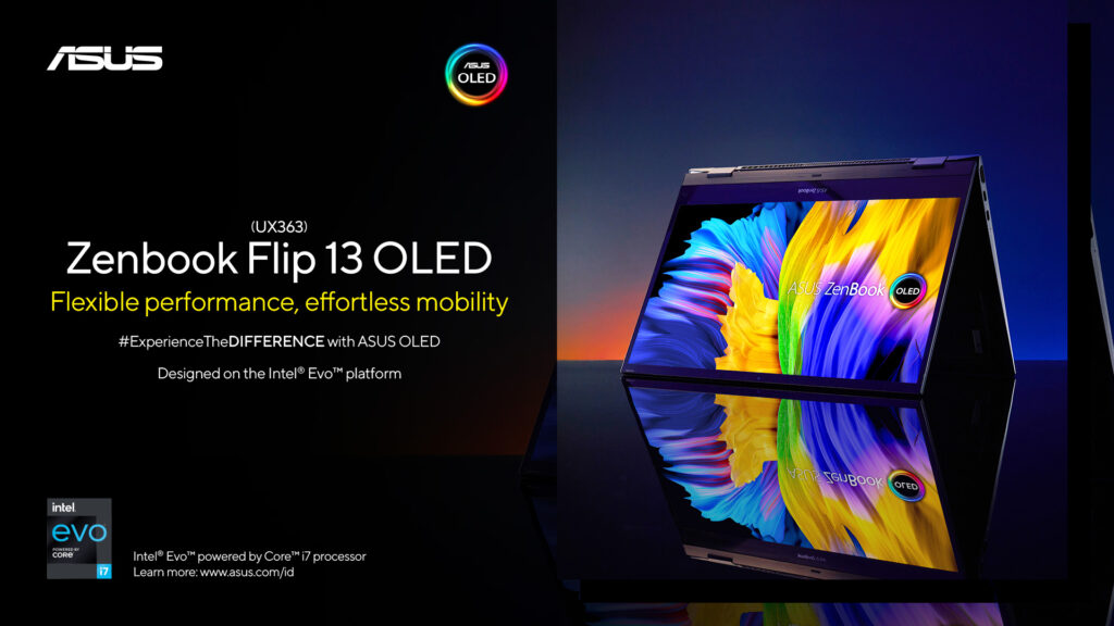 Zenbook Flip 13 OLED UX363, Flipable 360 Derajat!
