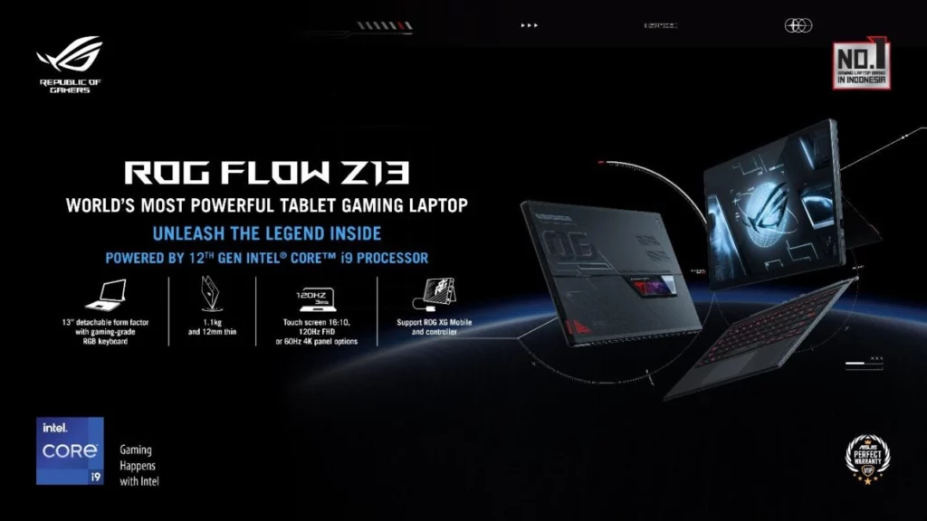 Laptop Gaming ROG dengan 12th Gen Intel® Core™ Telah Hadir di Indonesia, Unleash The Legend Inside! 2 image 1