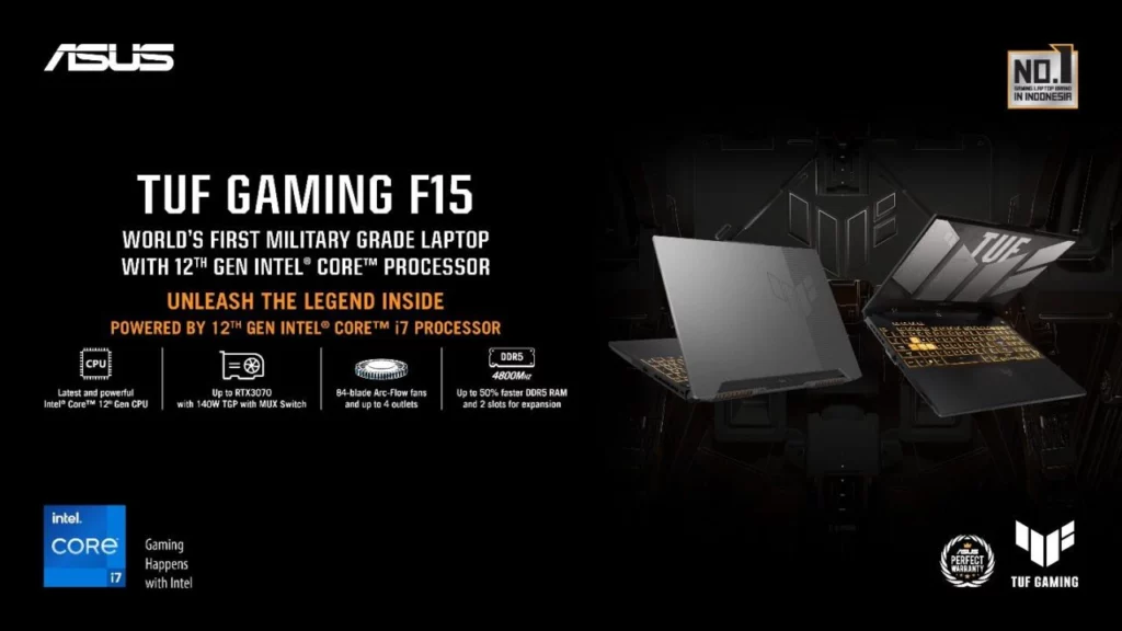 Laptop Gaming ROG dengan 12th Gen Intel® Core™ Telah Hadir di Indonesia, Unleash The Legend Inside! 5 image 4