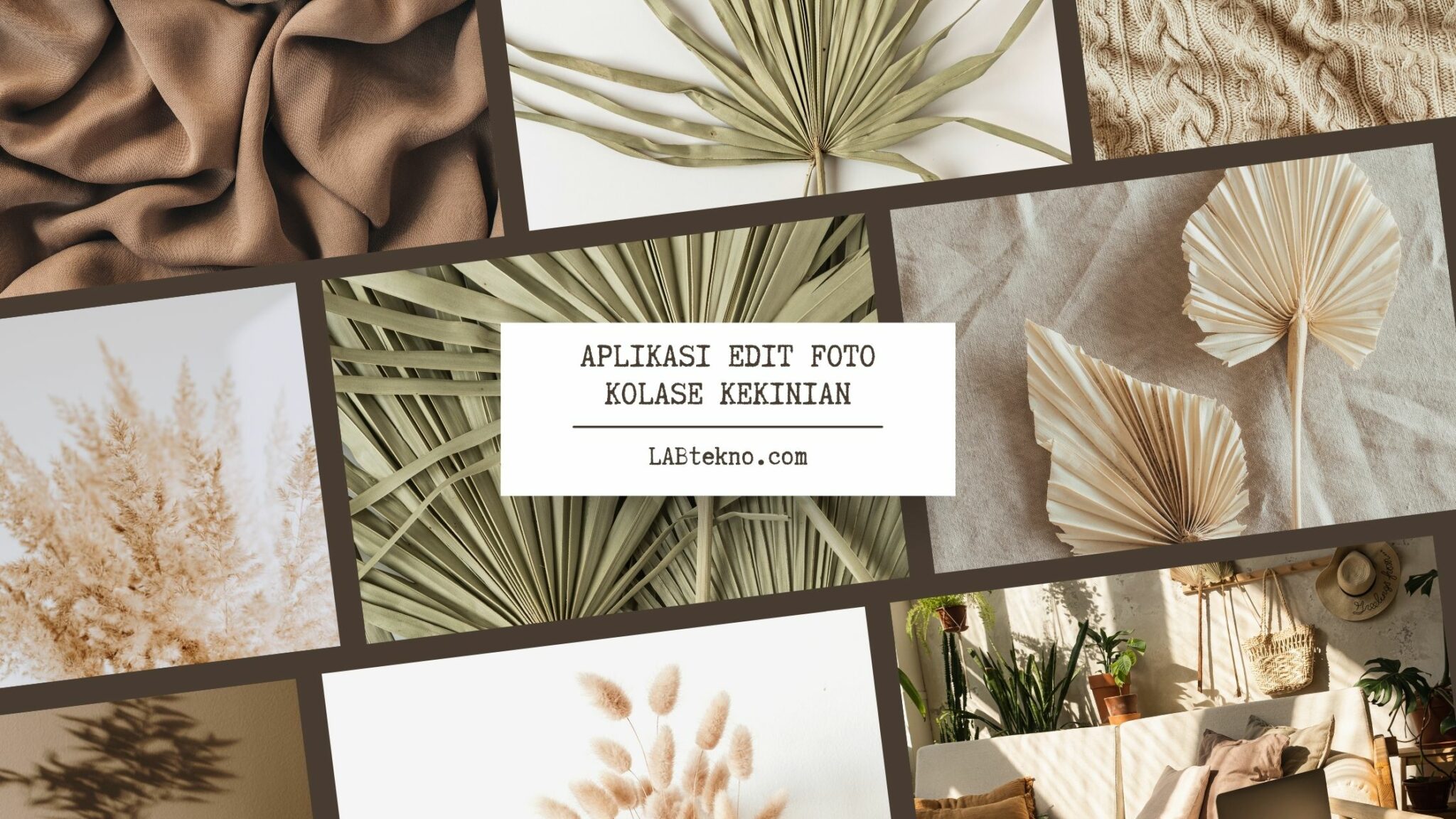 Aplikasi Edit Foto Kolase Kekinian LAB Tekno