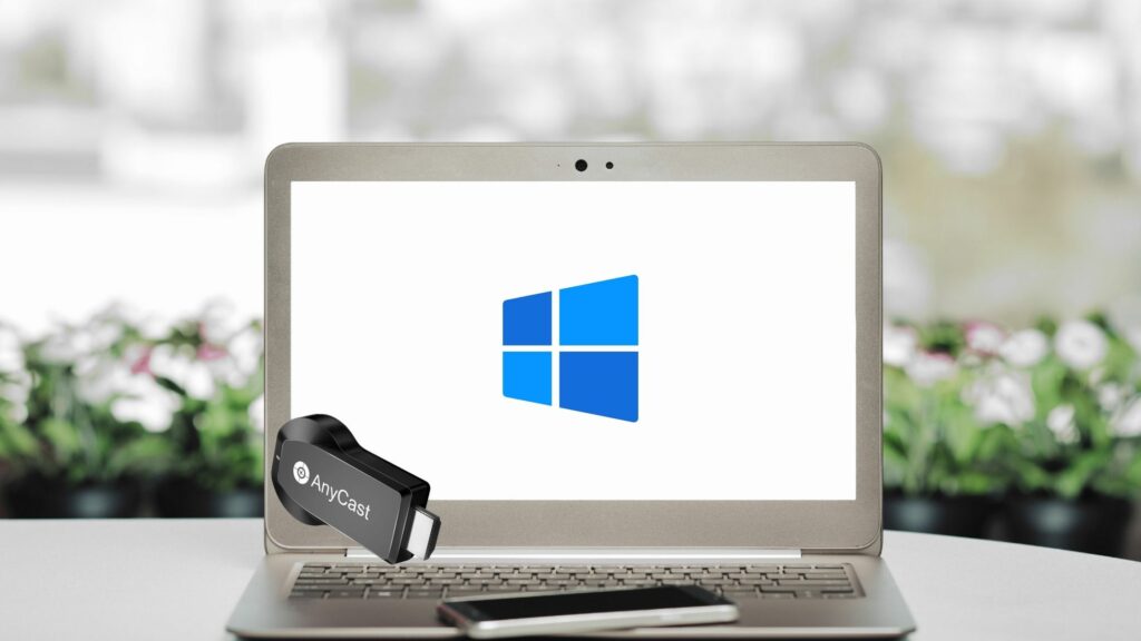 Cara menghubungkan AnyCast ke laptop Windows 10