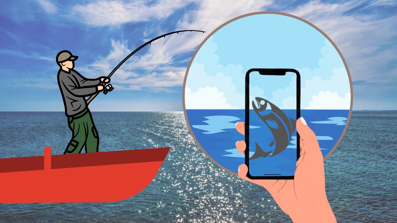 Aplikasi untuk Memancing Ikan di Laut