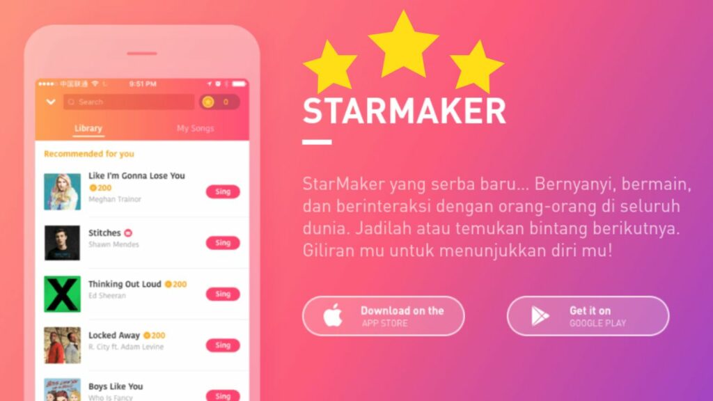 Cara Mendapatkan Label Bintang di Starmaker