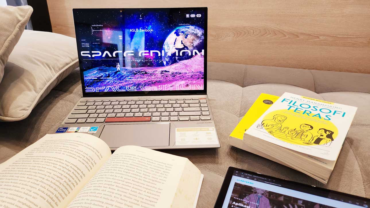 Zenbook SPACE EDITION, Compact Laptop dengan Spesifikasi Superior