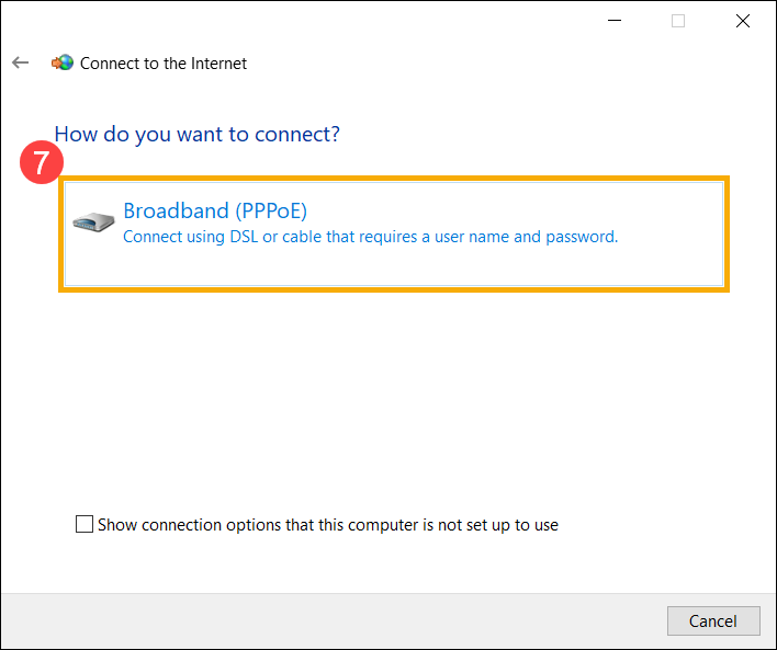Cara Setting Windows 10 - Broadband (PPPoE)
