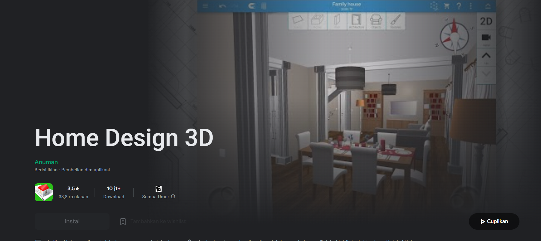 Home Design 3D by Anuman