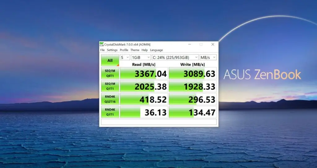 ASUS ZenBook Flip 13 UX363EA benchmark 4