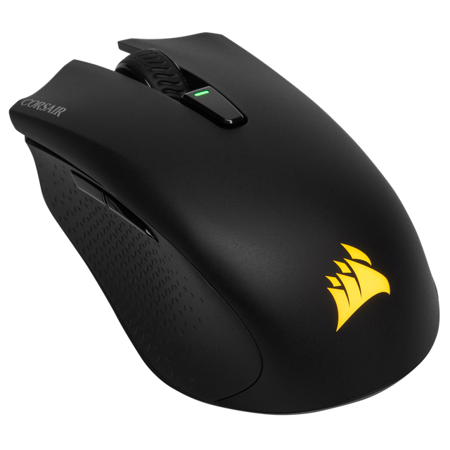 Mouse Rechargeable terbaik - Corsair HARPOON RGB WIRELESS Gaming Mouse