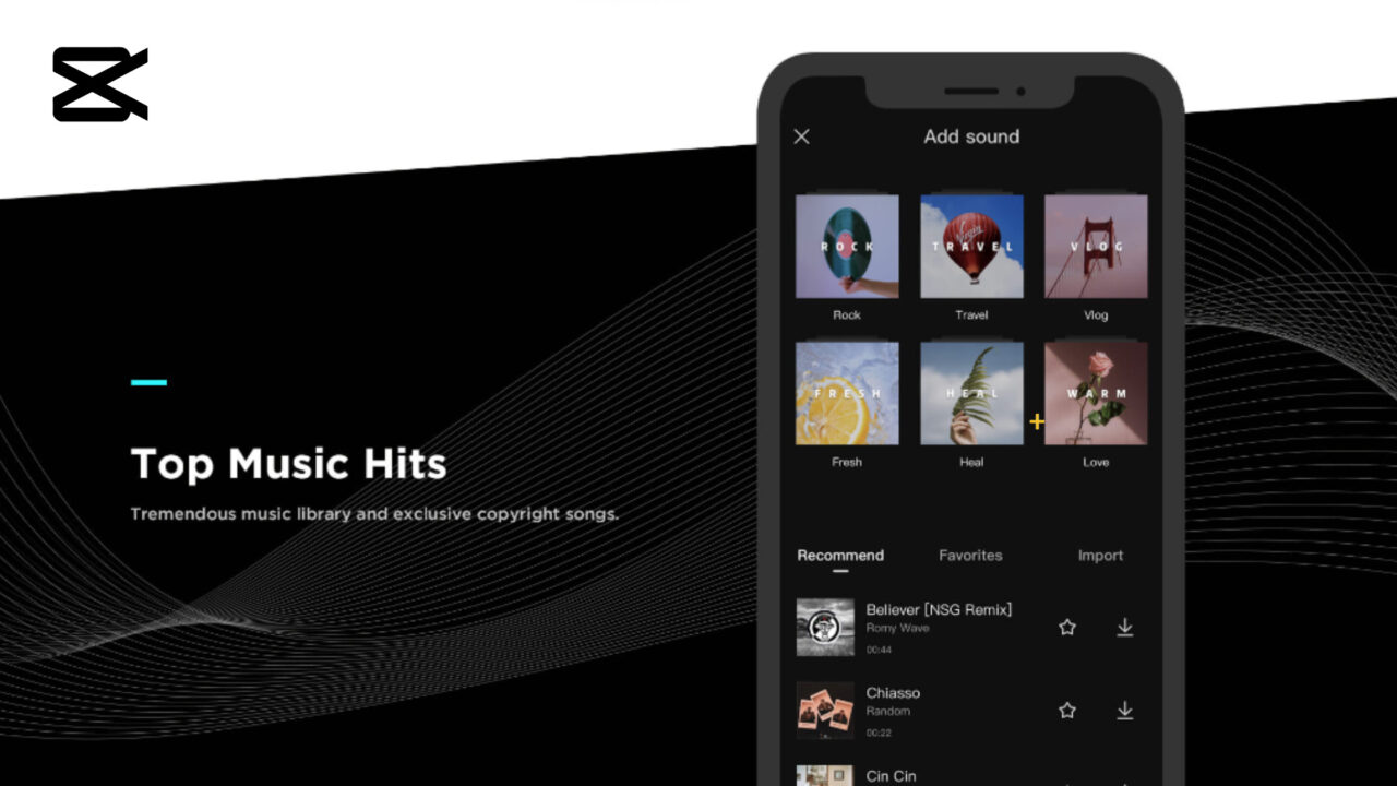 Tutorial CapCut - Tambahkan Musik Hits di Video
