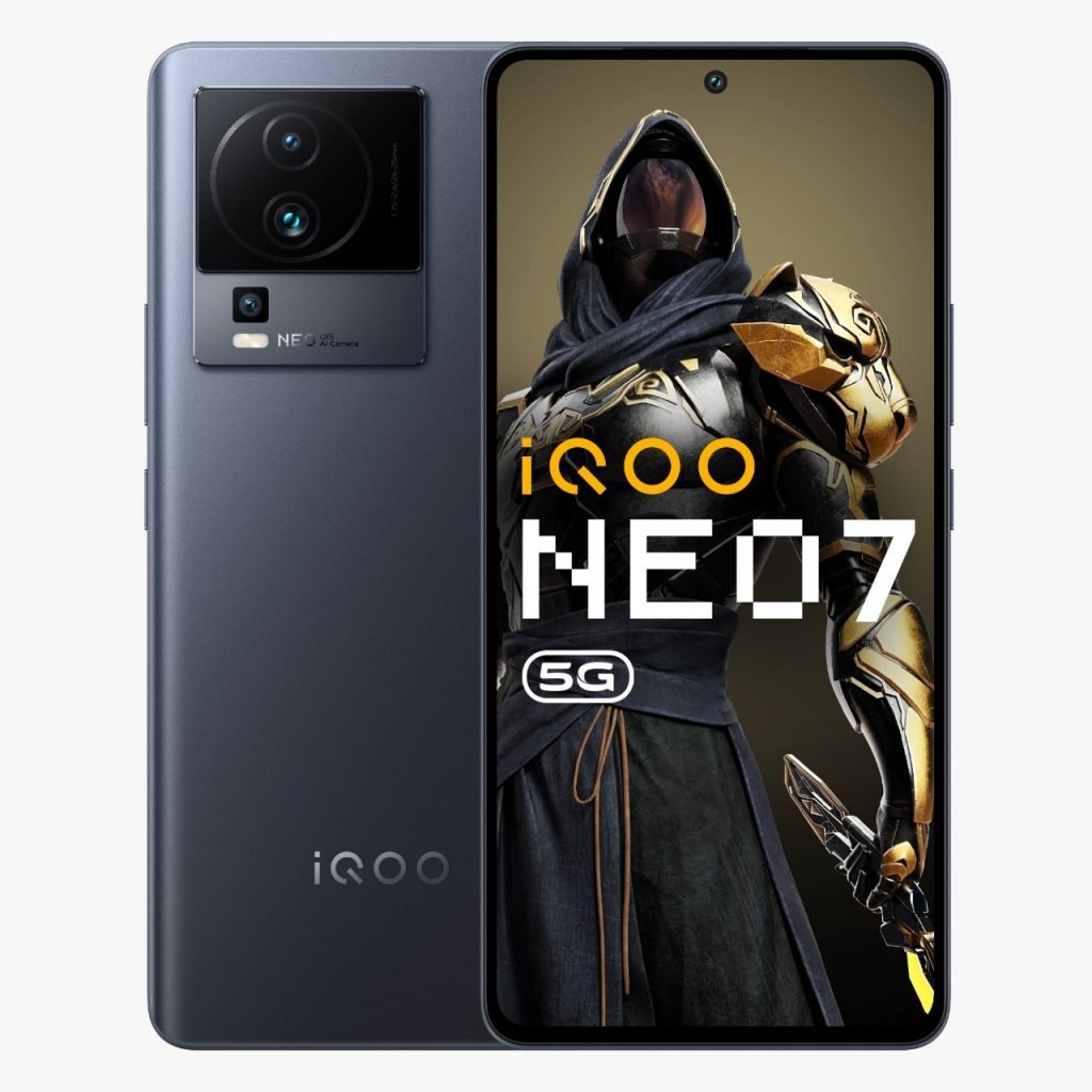 iQOO Neo 7 5G varian warna Hitam (Black)