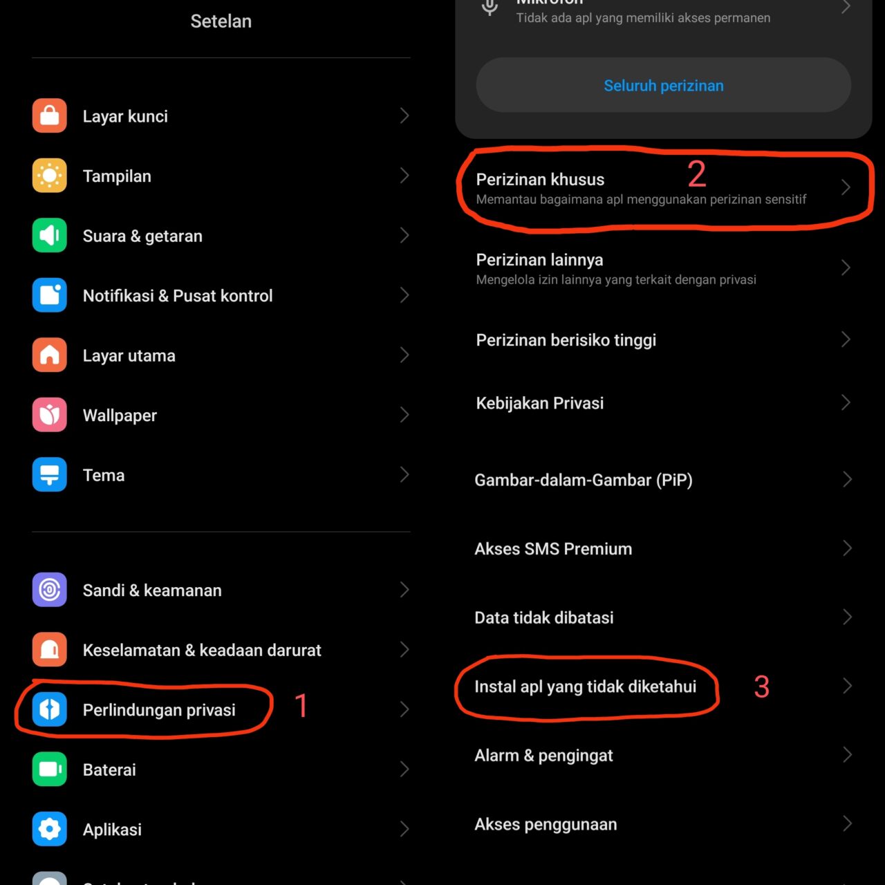 Cara Mengaktifkan Sumber Tidak Dikenal Xiaomi di MIUI 14