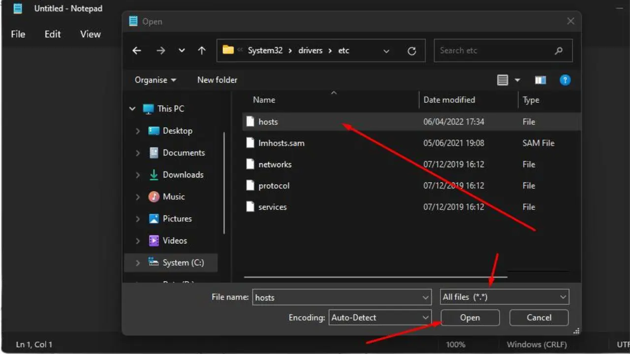 Cara Edit Host File di Windows 10
