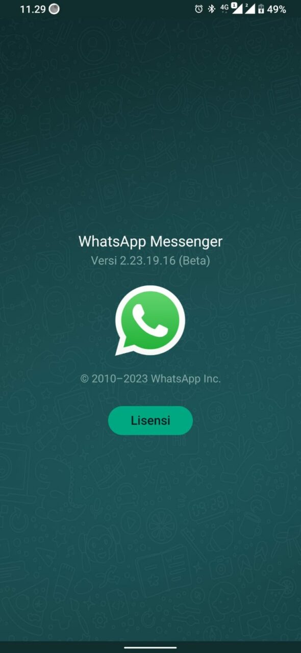 Cara Tambah Akun WhatsApp - Versi 2.23.19.16 (Beta)