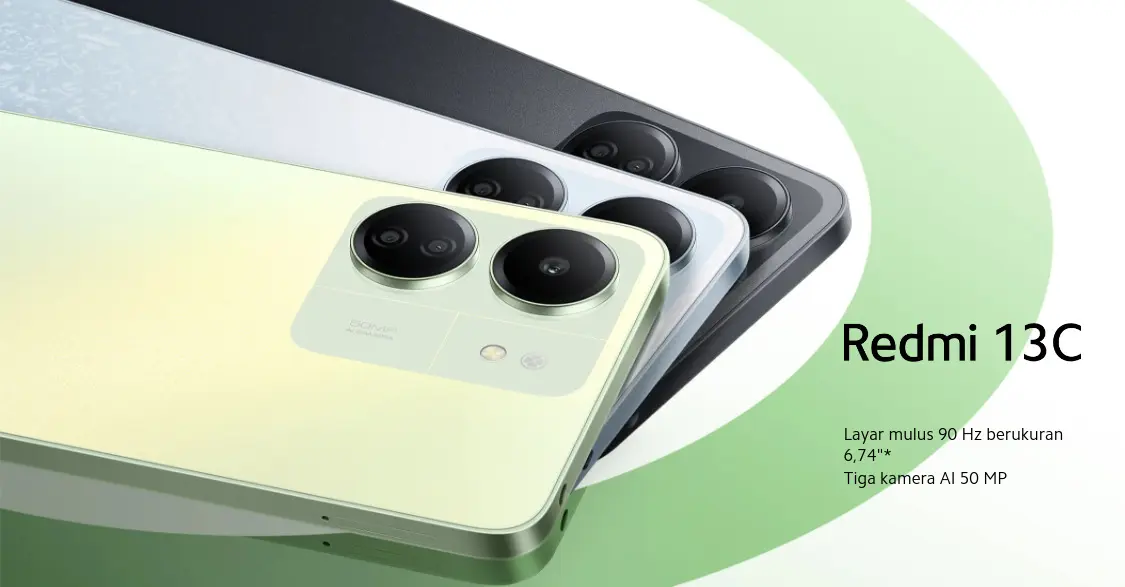 Rekomendasi HP Harga 2 Jutaan RAM 6 GB Terbaik 1 Rekomendasi HP Harga 2 Jutaan RAM 6 GB Terbaik - Redmi 13C