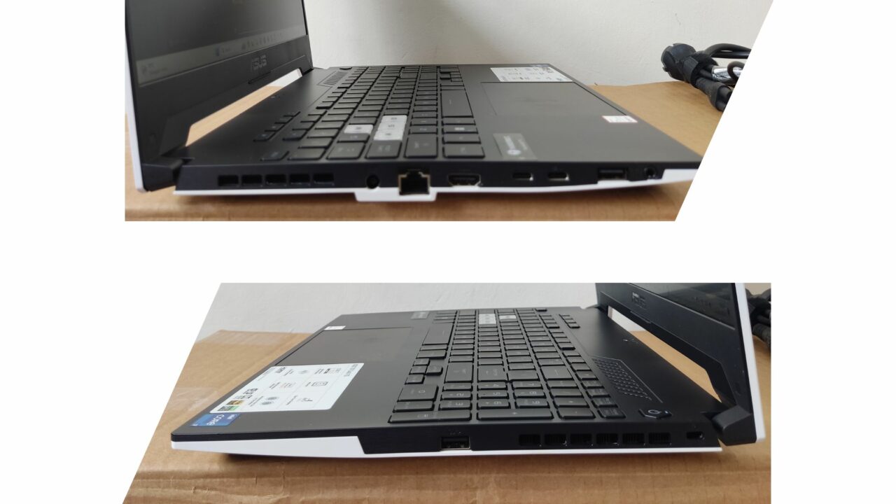 Port & Konektivitas ASUS TUF Dash F15