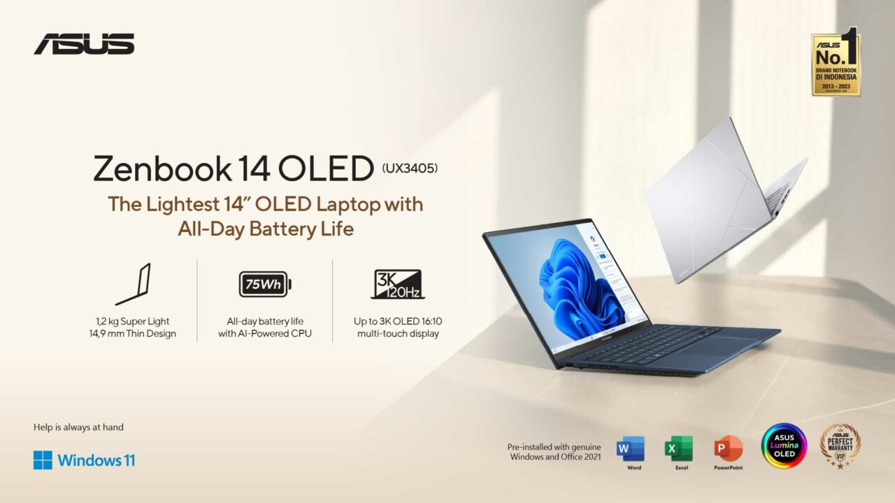 Harga ASUS Zenbook 14 OLED