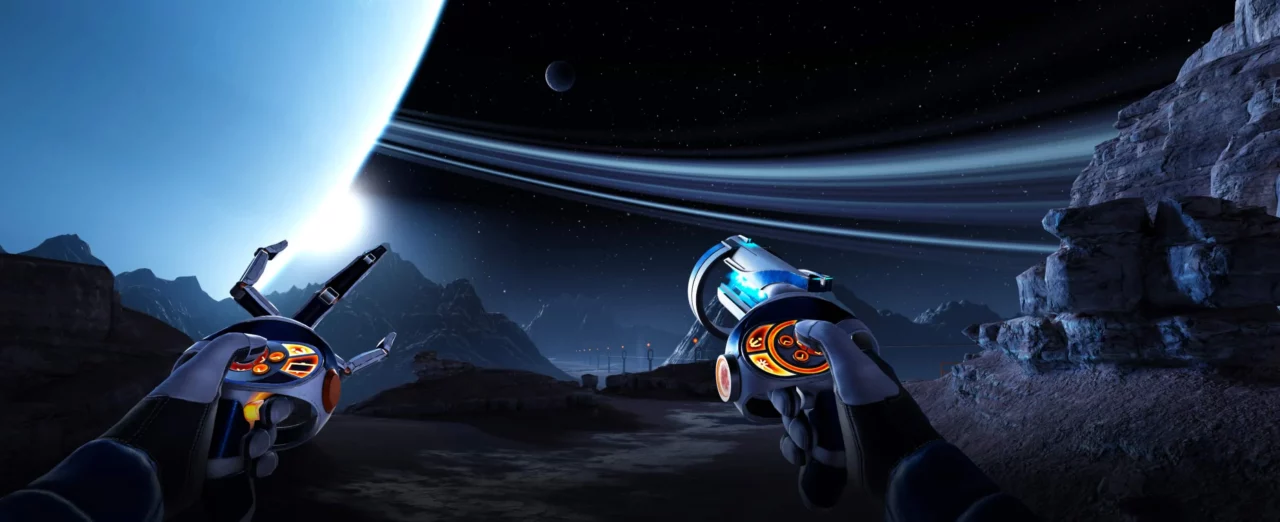 Apple Vision Pro vs Meta Quest 3: Mana yang Terbaik? 1 Bermain Game menggunakan Meta Quest 3